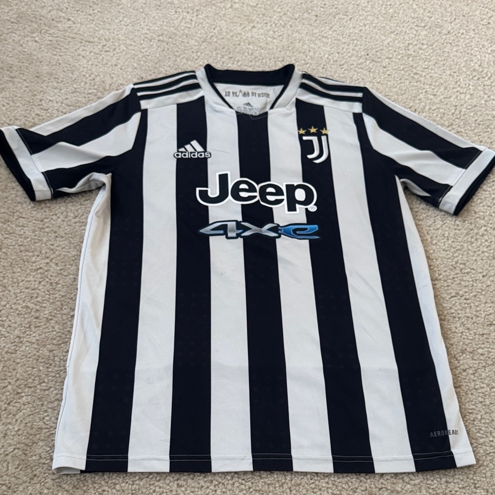 Adidas Juventus Striped Soccer Jersey